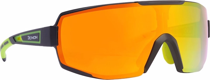 Immagine prodotto Demon Occhiali da sole Performance (Nero Giallo, Vetro a specchio)