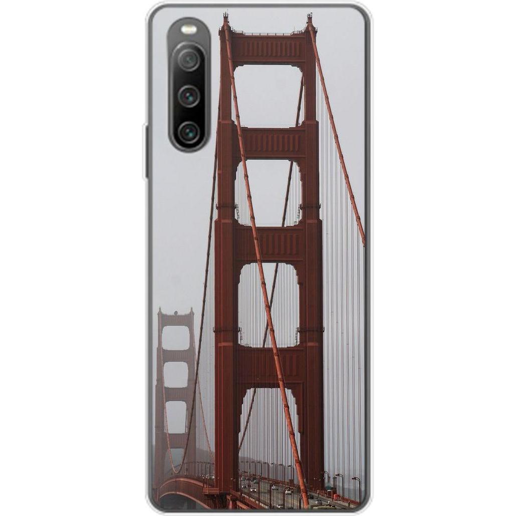 König Design Hülle Handy Schutz für Sony Xperia 10 IV Case Cover Tasche Bumper Etuis TPU Neu (Sony Xperia 10 IV), Smartp...