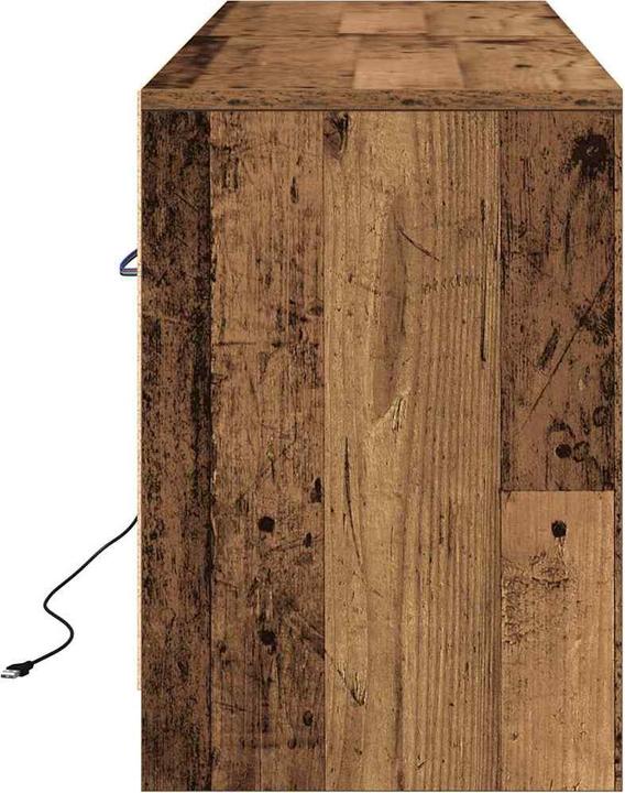 Produktbild vidaXL Wandmontierte TV Einheit (34 x 34 x 50 cm)