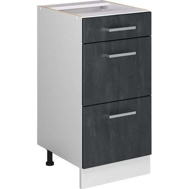 Vicco, Regal, Küchenschrank mit Schublade R-Line (40 x 46 x 81.5 cm)