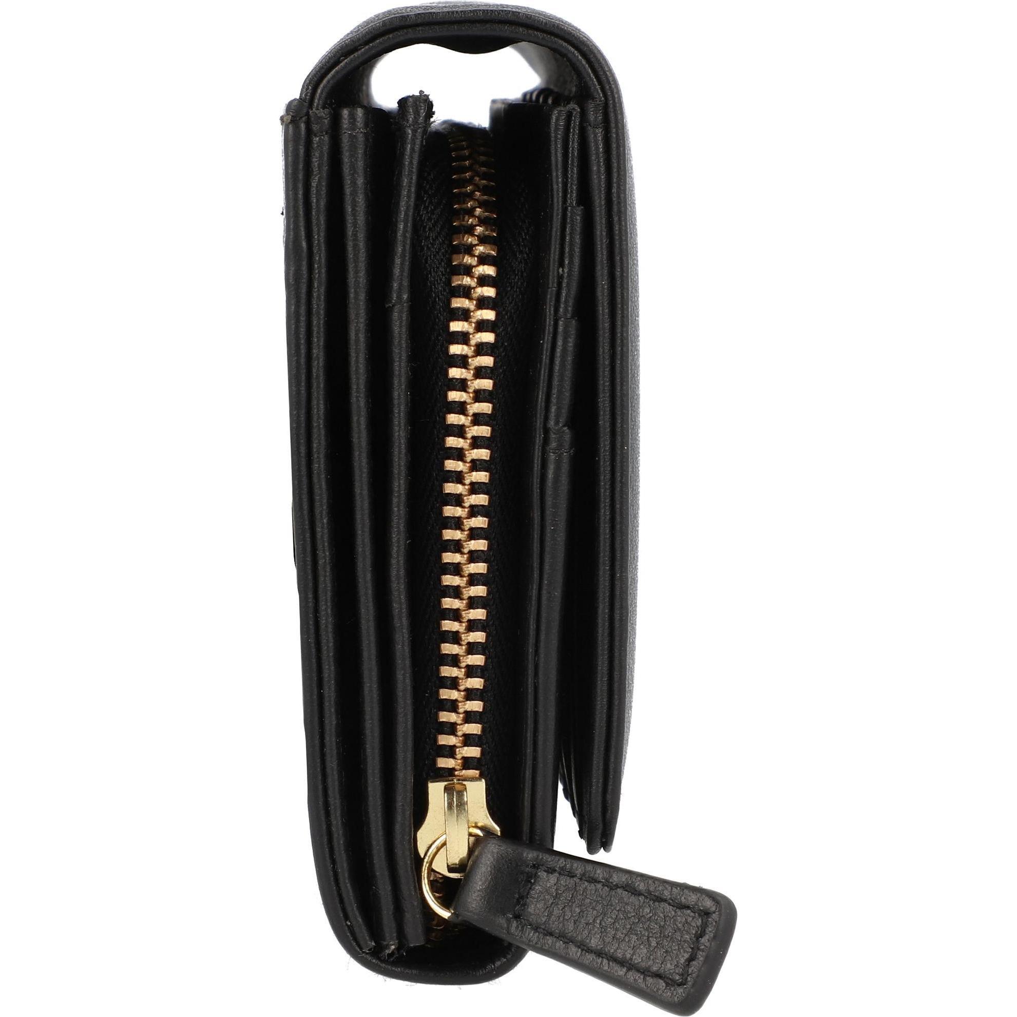 Thumbnail - L.Credi, Damen, Portemonnaie, Evelyn Geldbörse Leder 20 cm, Schwarz