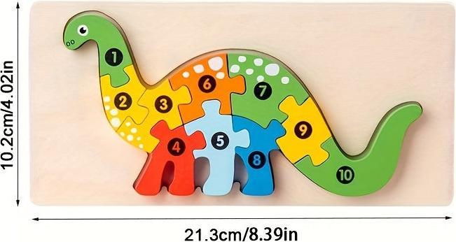 Produktbild Activity Board 3D Holzpuzzle für Kinder, Lernpuzzle, Perfektes Geschenk für Jungen und Mädchen, Motorikspielzeug