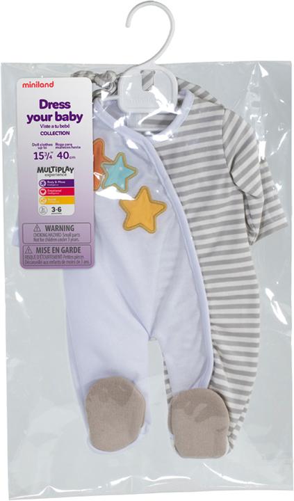 Produktbild Miniland Puppenpyjamas