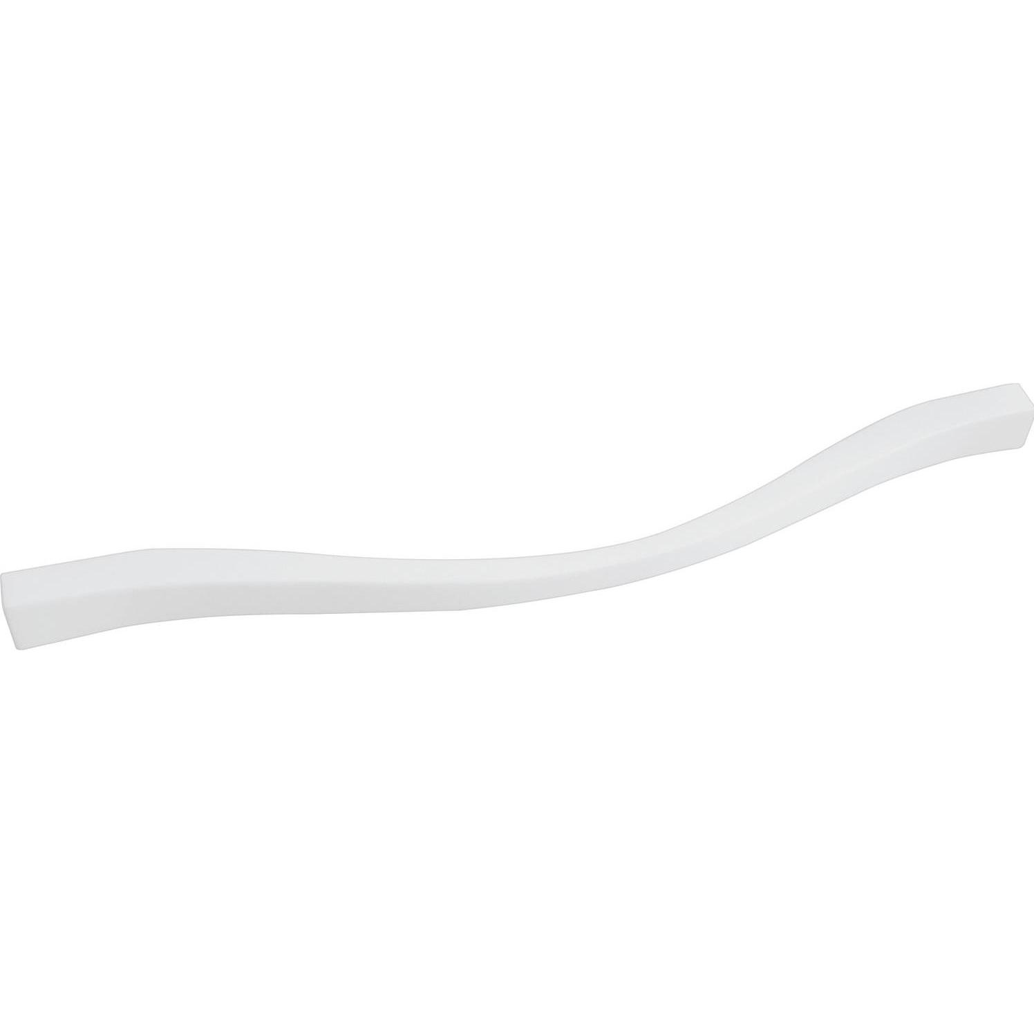 Estamp, Möbelgriff, Möbelgriff Fluid Schubladengriff LA 192/244 mm, B 236 mm, ZN weiss matt