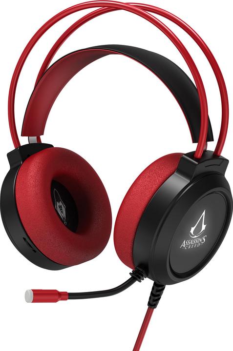 Freaks and Geeks Assassin's Creed - Casque de jeu filaire pour PC/Xbox One/SeriesX/S/PS4/PS5/Switch (Cable)