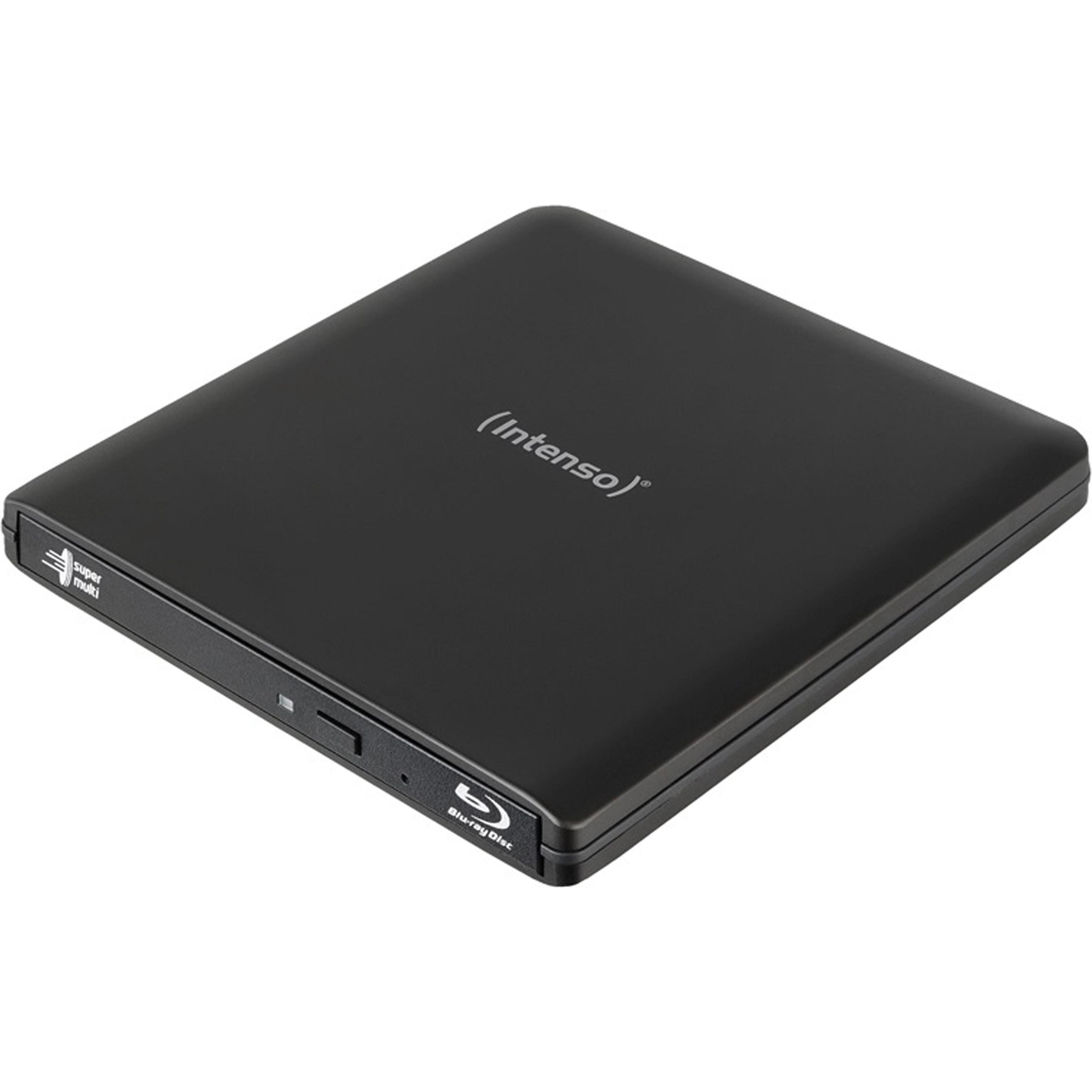 Intenso Blu-ray Brenner EOD 500BD Slim, Unità disco ottico, Nero