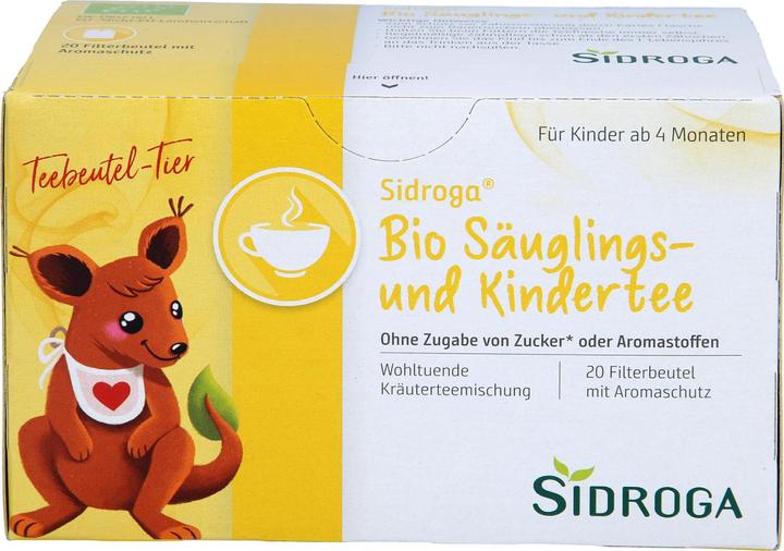 Produktbild Sidroga Bio Säulins- und Kindertee (72 g)