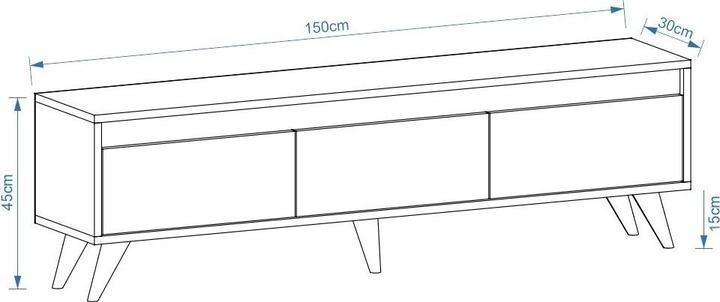 Produktbild Hanah Home Dilan (150 x 45 x 30 cm)
