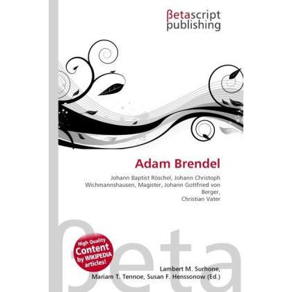 Adam Brendel, Sachbücher