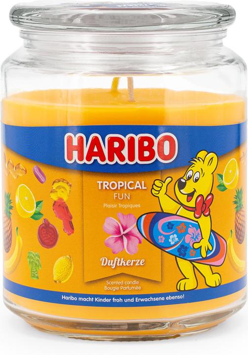 Haribo Kerzen Duftkerze Tropical Fun (510 g)