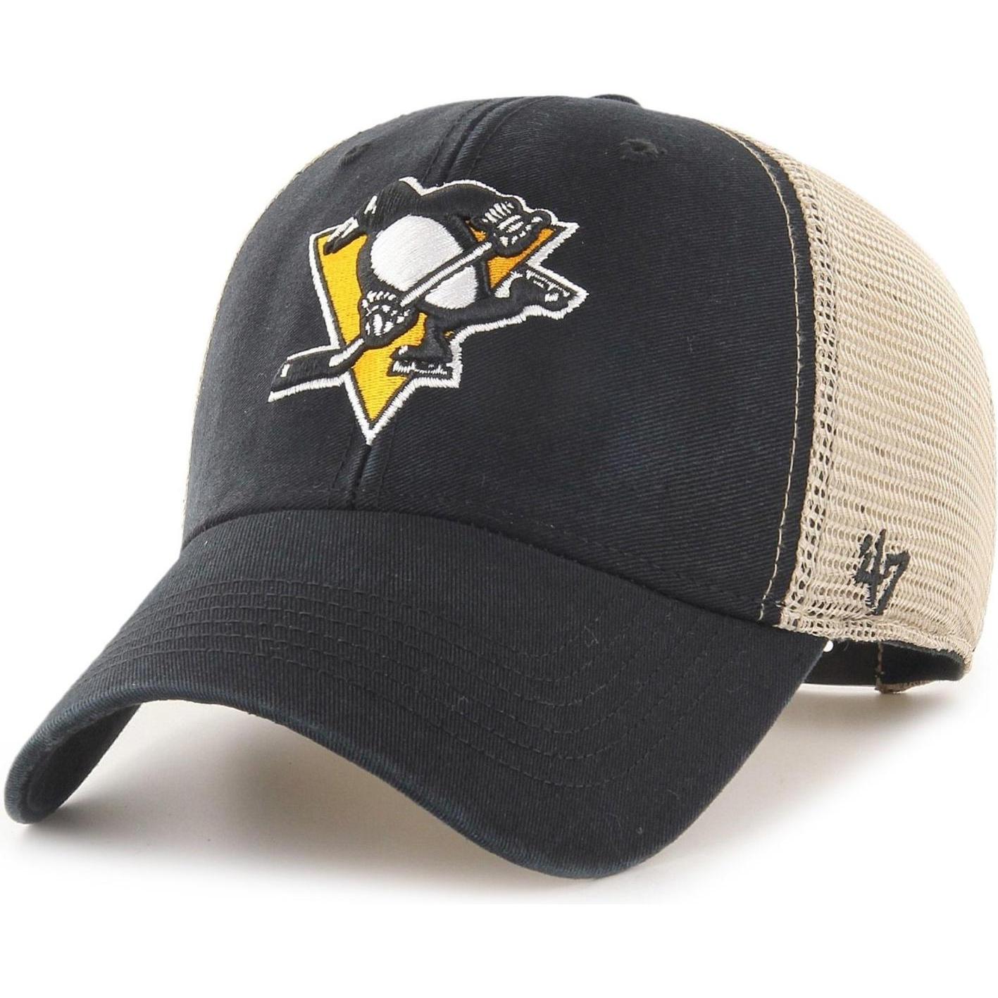 47 Brand, Herren, Cap, Trucker Mvl Flagship Anaheim Ducks, Schwarz, (One Size)
