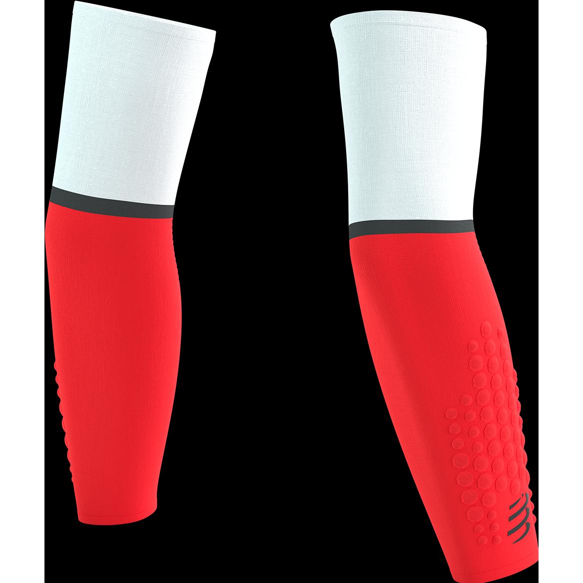 Compressport, Ärmling + Beinling, ArmForce Ultralight (M), Rot, M