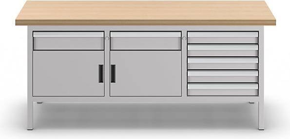 Image du produit Lista Établi compact, profondeur 700 mm (200 cm, 70 cm)