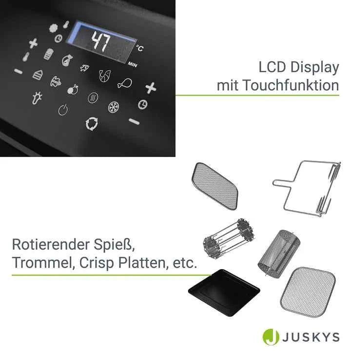 Produktbild Juskys Heissluftfritteuse Airfryer 12L
