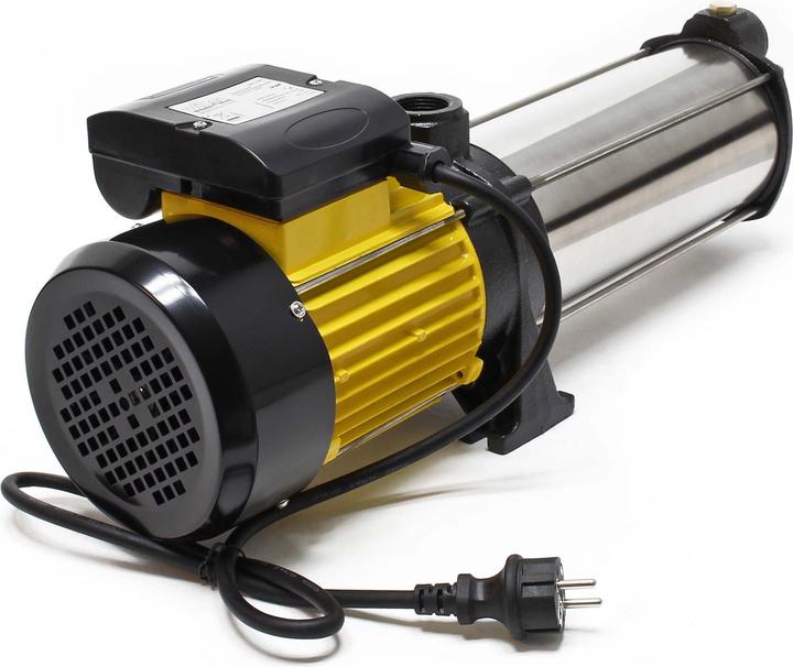 Produktbild Wiltec Kreiselpumpe mehrstufig 9000l/h 2200W Hauswasserwerk Wasserpumpe Jetpumpe (Hauswasserpumpe)