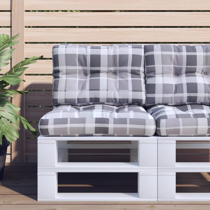 Image du produit VidaXL Ensemble salon de jardin 10 pièces avec coussins (60 x 60 x 60 x 10 cm)