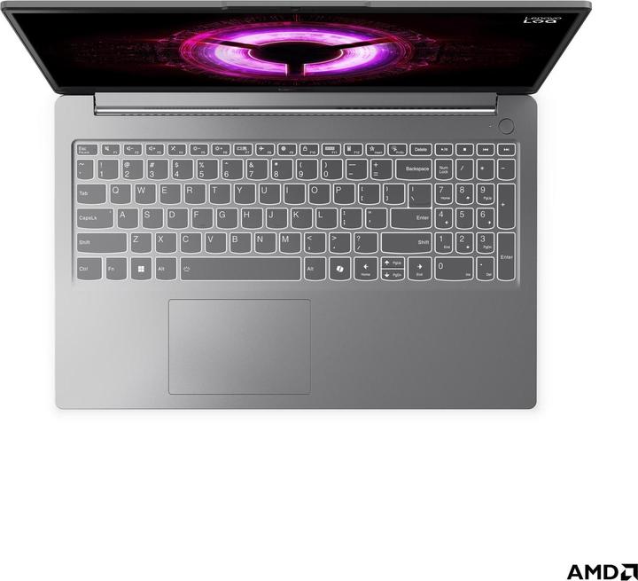 Actual product image Lenovo LOQ RTX 3050 (15.60", 512 GB, 16 GB, DE, AMD Ryzen 5 7535HS)