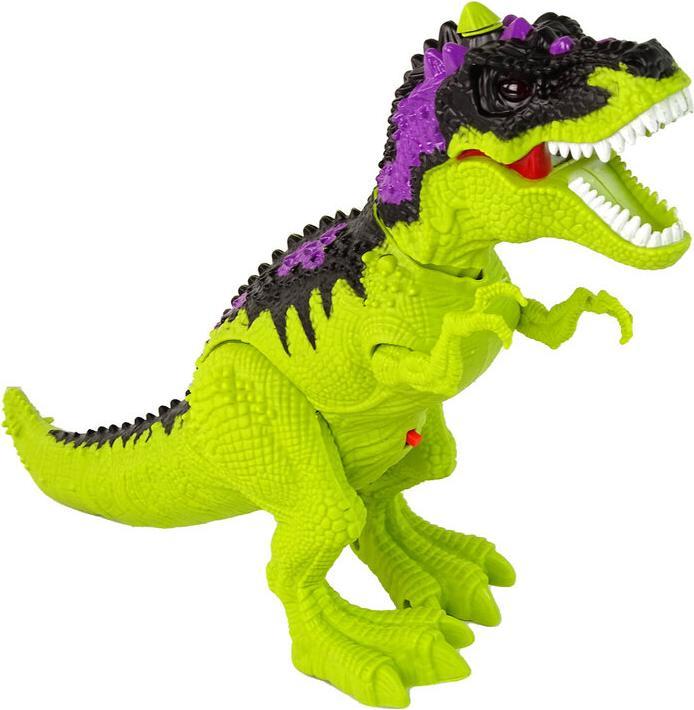 Image du produit Lean Toys Die Lichter der Dinosaurier-Fernbedienung klingen grün