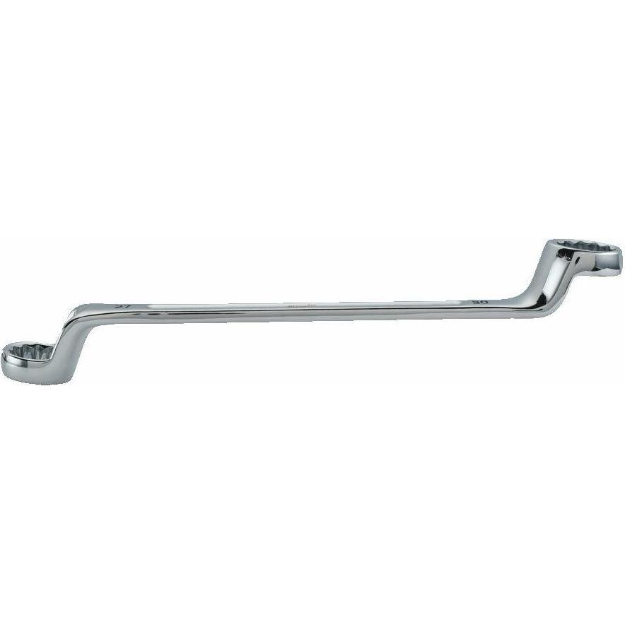 GCS, Schraubenschlüssel, Doppelgebogener Schlüssel 75° - 27x30mm (30 mm)