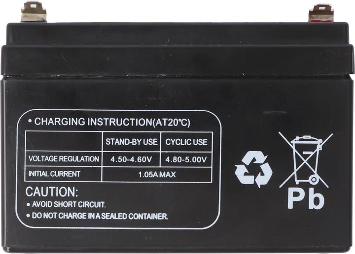 Actual product image Multipower MP3.5-4 4V 3,5Ah Bleiakku AGM Blei Gel Akku 4,8mm Steckkontakte Faston, 4260476411663 (4 V, 3.50 Ah)