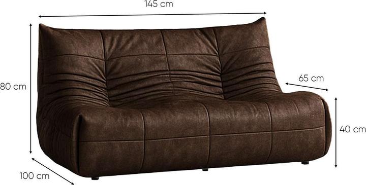 Produktbild Atelier del Sofa Bocek (2-Sitzer)