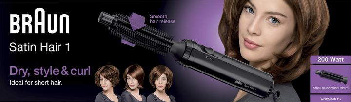 Immagine prodotto Braun Satin Hair 1 AS 110 Spazzola ad aria calda Lilla