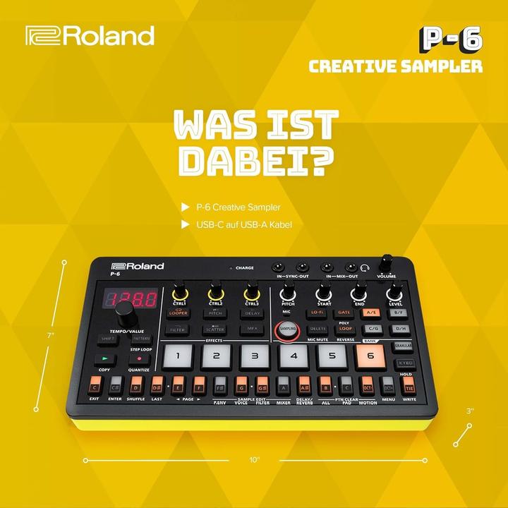 Actual product image Roland P-6 Creative Sampler