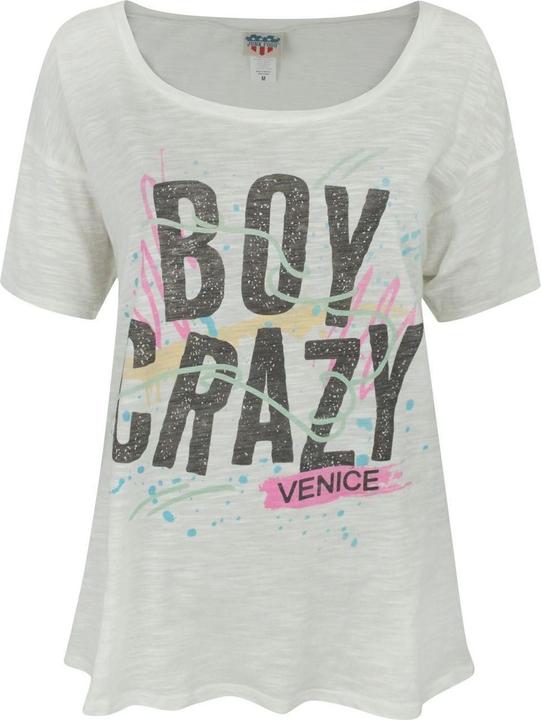 Immagine prodotto Junk Food Boy Crazy Maglietta Donna (XL)