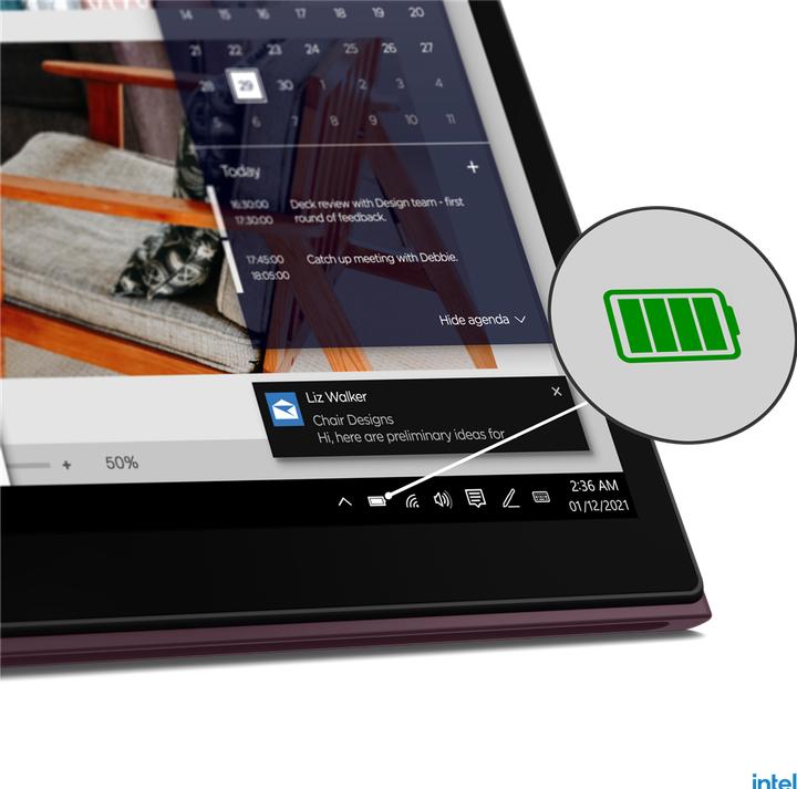 Actual product image Lenovo Yoga Duet 7 (13", Intel Core i7-1165G7, 16 GB, 1000 GB, CH)