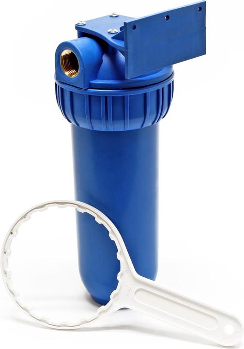 Actual product image Naturewater NW-BR10B1 1-stage filter 3/4 inch (26.16mm) 60mm PP cartridge, bracket, wrench (1x)