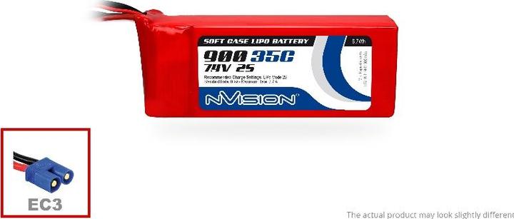 nVision Akku (7.40 V, 900 mAh)
