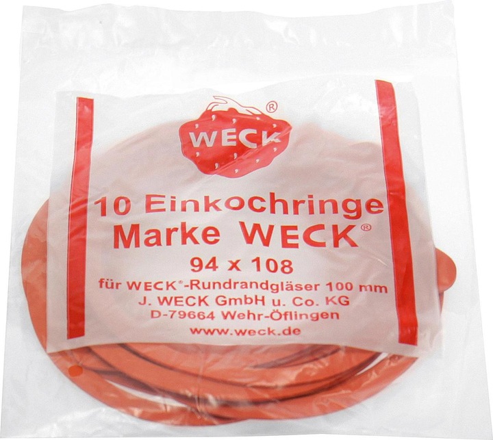 Actual product image Weck Rubber Rings (10 pcs., 2 l)
