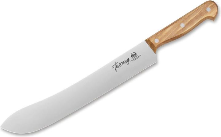 Due Cigni Tuscany Scimitarra carving knife olive (28 cm)