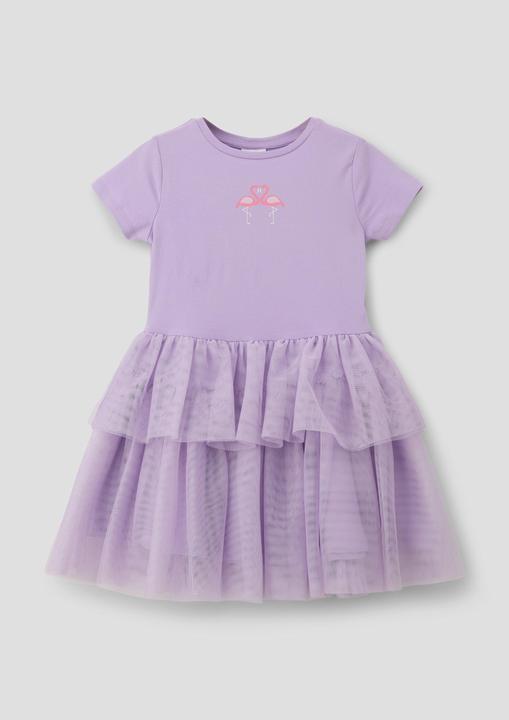 Produktbild S.Oliver Kleid Minikleid mit Layering-Detail (128)