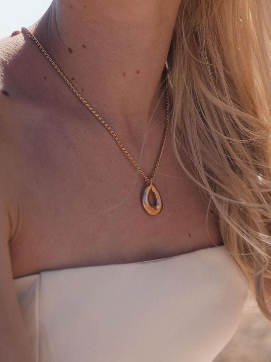 Produktbild Purelei Magma Kette (Edelstahl 18K rosévergoldet, 45 cm)