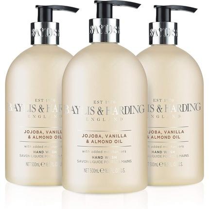 Baylis & Harding Jojoba Vanilla Almond Oil Hand Wash 500ml (Flüssigseife, 500 ml)