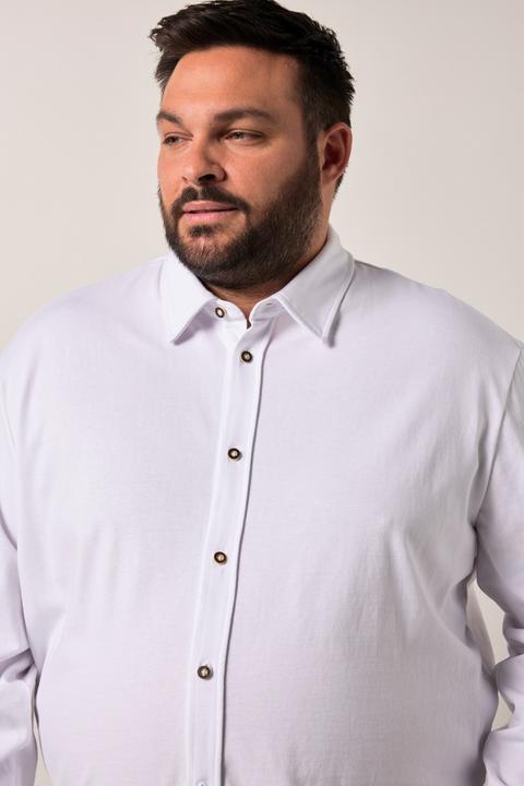 Produktbild Men+ Trachten-Hemd, Langarm, Jersey, Kentkragen, Modern Fit (5XL)