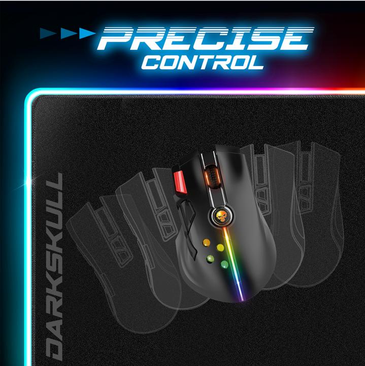 Image du produit Spirit Of Gamer Tapis de souris Darkskull RGB - XXL (XXL)