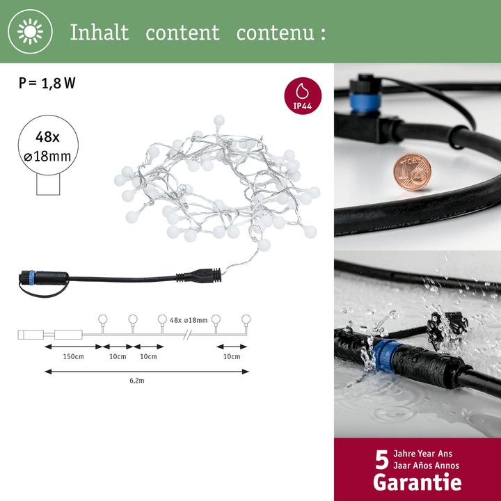 Image du produit Paulmann Plug & Shine (96 lm, IP44)