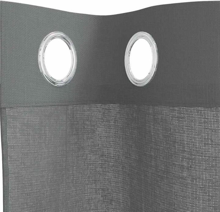 Actual product image vidaXL Voile Vorhang (140 x 175 cm)