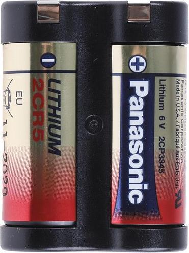 Produktbild Panasonic Lithiumbatterie 6V Grösse C2R5M (2CR5, 1400 mAh)