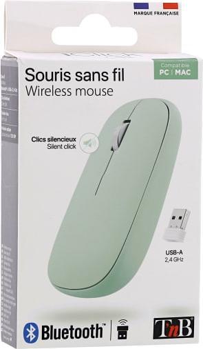 Actual product image T'nB Souris sans fil Bluetooth Colour (Vert) (Wireless)