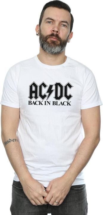 Immagine prodotto AC/DC Back in Black Logo Maglietta Uomo (S)