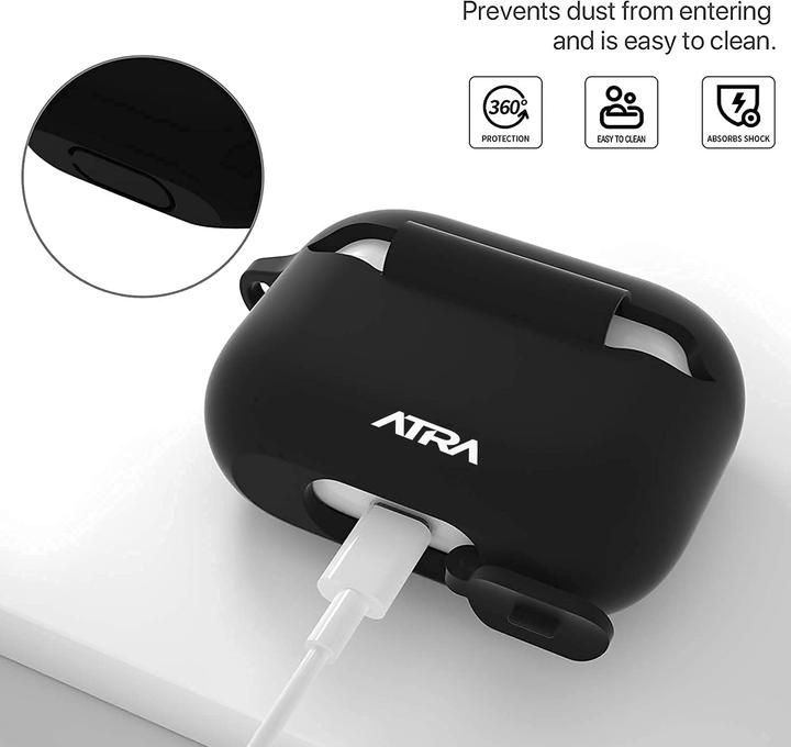 Actual product image Atra Outline Silicone Case for Airpods Pro
