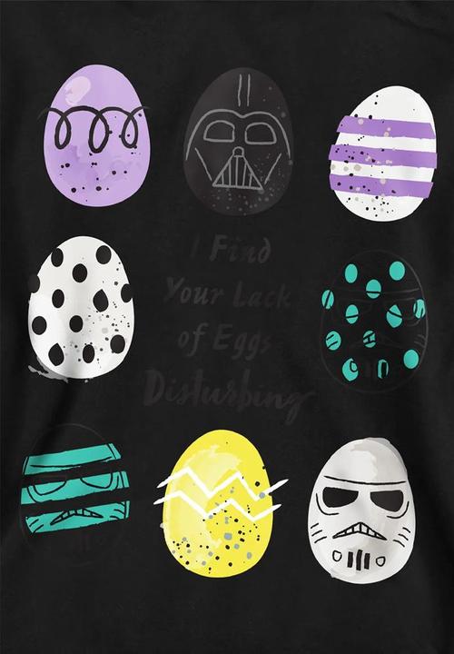 Produktbild Star Wars Your Lack Of Easter Eggs Disturbing Kapuzenpullover (128)