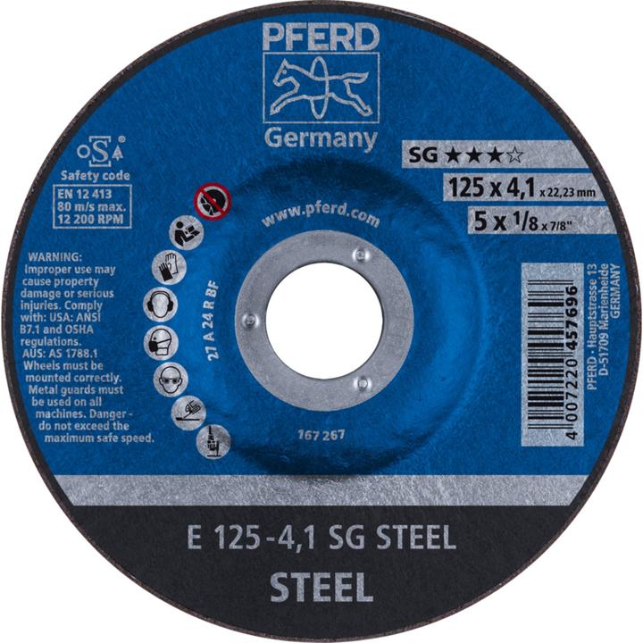 Produktbild Pferd Schruppscheibe 254 SG STEEL (24)