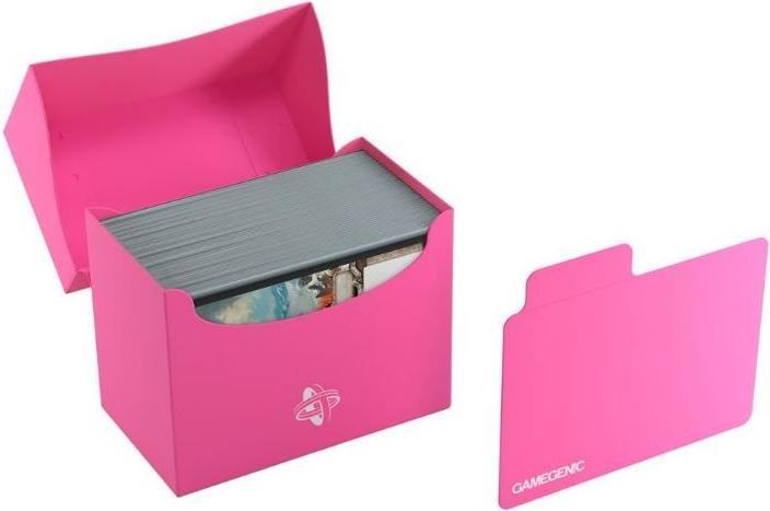 Actual product image Gamegenic GGS25050ML - Side Holder 80+ Pink Card Box