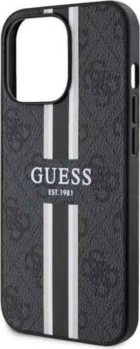 Produktbild Guess GUHMP13LP4RPSK iPhone 13 Pro / 13 6,1" czarny/black hardcase 4G Printed Stripes MagSafe (Apple iPhone 13 Pro)