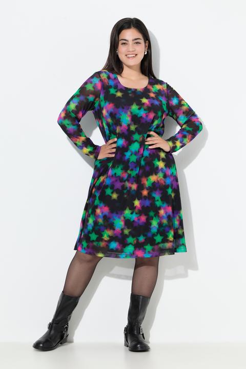 Immagine prodotto Angel of Style Abito in mesh dal taglio comodo con stelline (54)