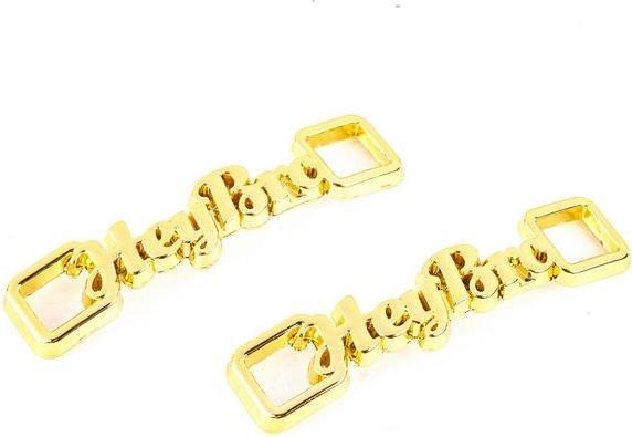 Immagine prodotto LaceGodZ 1 Paar "Hey Bro" Schnürsenkel Clips (3.76 cm)